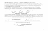 Identification of an Unknown – Alcohols, Aldehydes, … Identification of an Unknown – Alcohols, Aldehydes, and Ketones How does one determine the actual identity and structure