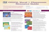 Choral, Vocal Classroom Resource Guide - Alfred Music Warm-Up Collections These valuable resources consist of warm-ups for every situation and vocal area. Set the mood for a successful
