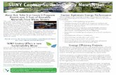 SUNY Canton Sustainability Newsletter Canton Sustainability Newsletter Fall 2016 ty to optimize energy performance and prioritize energy efficiency investments. This platform will