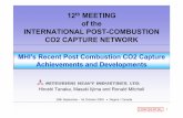 12 MEETING of the INTERNATIONAL POST-COMBUSTION CO2 ... cap/5-1 MHI - Tanaka.pdf · of the INTERNATIONAL POST-COMBUSTION CO2 CAPTURE NETWORK ... Plant 1. MHI’s CO2 Recovery ...