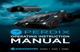 OPERATING INSTRUCTION MANUAL - Shearwater · PDF fileOperations Manual Perdix ... This computer will fail It is not whether it will fail but when it will ... This manual provides operating