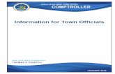 Information for Town Officials - New York State · PDF fileThe 2018 edition of Information for Town Officials has been designed as a resource to assist you in understanding and ...