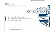 Handbook for Homecare Services in England document library/Open acces… · Handbook for Homecare Services in England ... to the Chief Pharmaceutical Officer at the Department ...