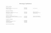 Biology Syllabus - Newcastle · PDF file... fill out cell theory tree map; differentiate between prokaryote and ... DNA isolation of cheek cells lab (or strawberry, banana, onion).