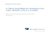 e*Way Intelligent Adapter for SAP (BAPI) User’s Guide ... · PDF fileContents e*Way Intelligent Adapter for SAP (BAPI) User’s Guide 5 SeeBeyond Proprietary and Confidential Data