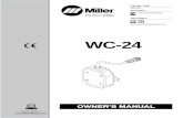 Weld Control For Spoolmatic Gun - Welding Equipment · PDF fileWelding Process Manuals such as SMAW, GTAW, ... Weld Control Connections 14 ... check and be sure