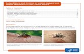 Surveillance and Control of Aedes aegypti and Aedes ... and control in response to the risk of introduction of dengue, chikungunya, Zika, and yellow fever viruses in the United States