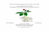 PEST MANAGEMENT IN THE FUTURE A Strategic Plan for · PDF filePEST MANAGEMENT IN THE FUTURE A Strategic Plan for the Michigan and Wisconsin Ginseng Industry Workshop Summary ... Department