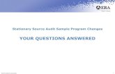 YOUR QUESTIONS ANSWERED - eraqc.com documents/ERA... · analysis for a specific sampling ... The made-to value of an analyte based on gravimetric and volumetric measurements of a