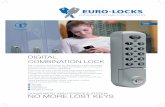 DIGITAL COMBINATION LOCK - ARCAT a secure key override, this digital combination lock is the perfect . ... A 6-digit sub-master code gives more flexibility and an 8-digit master .