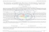 Evolution of Different Review Techniques Used For Transient Stability Improvement · PDF file · 2015-02-25Transient Stability Improvement in a Large Electric Power System Dilip ...
