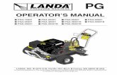 PG - Home - ETS Company Pressure Washers and Moreetscompany.com/pdf/LANDA/PG_0209.pdf · pg5-35221 pg5-35221e pg5-35321e pg. contents 2 pg manual ... operator’s manual landa pg