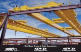 The Mass Crane & Hoist Companies - Mass Crane and Hoistmasscrane.com/includes/ma/media/masscrane_brochure_web.pdf · Double Girder Bridge Crane 15 Ton, multiple runway patented track