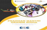 Pradhan Mantri GraMin disha Mantri Gramin Disha (A unique initiative for Digital Literacy for rural India) | 5 • Keeping a record of all candidates enrolled in the course, certifying