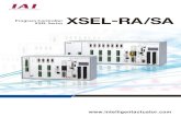 XSEL -RA/SA - iai-robot.co.thCJ0243-1A-r1-1).pdf · Program Controller XSEL -RA/SA XSEL Series www ... Suite 108, Marietta, GA 30066 (888) 354-9470  IAI Industrieroboter GmbH ...