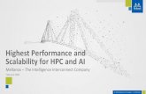 Highest Peformance and Scalability for HPC and AI