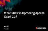 What's New in Upcoming Apache Spark 2.3