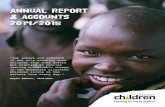 ANNUAL REPORT & ACCOUNTS 2014/2015 - railway · PDF fileANNUAL REPORT & ACCOUNTS 2014/2015 “Our impact and influence is not only reaching more children than ever before but starting