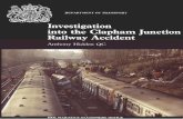 Investigation into the Clapham Junction Railway · PDF fileinto the Clapham Junction Railway Accident ... communications and training Chapter 12: WARS ... conclusions expressed in