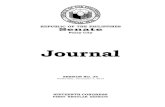 Journal - Senate of the Philippines.pdf · APPROVAL OF THE JOURNAL ... POLITICAL PURPOSES ... University, Centro Escolar University, San Beda Law Student Council, ...