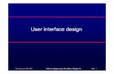 User interface design - Systems, software and technology presentation ... User interface design principles Principle Description ... terms and concepts rather than computer concepts.