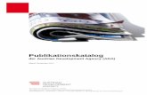 Publikationskatalog -  · PDF fileUganda Country Strategy 2010–2015 ... Gender Equalitiy and the Empowerment of Women and Girls ... Microfinance as an Instrument of