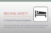 BED RAIL SAFETY -  s initial Bed Side Rail Clinical Process Guideline ... hypoxia, pressure ulcers and bed mobility, safe ... care plan interventions and work to mitigate