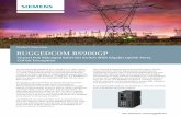 Product Overview RUGGEDCOM RS900GP - Siemens · PDF fileThe RUGGEDCOM RS900GP from Siemens is a utility grade, ... configurable “weighted fair queing” algorithm ... This feature