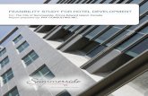 FEASIBILITY STUDY FOR HOTEL · PDF fileFeasibility Study for a proposed Hotel adjacent to the Credit ... Exhibit 2-3 illustrates the proposed location for ... Feasibility Study for