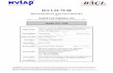 IES LM-79-08 - jls-china. · PDF fileBay Area Compliance Laboratories Corp. (Shenzhen) 6/F, the 3rd Phase of WanLi Industrial Building, ShiHua Road, FuTian Free Trade Zone Shenzhen,