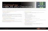 Gallagher HBUS I/O Devices - Vision  · PDF fileGallagher HBUS I/O Devices Gallagher HBUS I/O Devices provide flexible, cost effective and secure input and output expansion