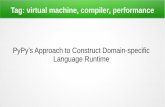 PyPy's approach to construct domain-specific language runtime