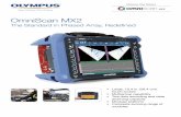 OmniScan MX2 -The Standard in Phased Array, · PDF fileOmniScan MX2 The Standard in Phased Array, Redefined • Large, 10.4 in. ... TOFD PCS calibration and lateral ... The OmniScan