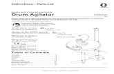 HEAVY-DUTY STAINLESS STEEL Drum Agitator - · PDF file05771B Instructions – Parts List HEAVY-DUTY STAINLESS STEEL Drum Agitator 308609R Heavy–duty, back–geared agitator for mixing