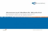 Ammeraal Beltech Modular - · PDF fileAmmeraal Beltech Modular A/S Hjulmagervej 21 DK-7100 Vejle Sprocket Please ensure that sufficient size shaft and keyway are chosen for corresponding