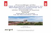 Proceedings of theProceedings of the 10th European ... · PDF file10th European Conference on Management Leadership and Governance ... of Private Limited Liability Company ... the