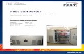 Prospekt Stromrichter engl 22.01.2010 - fest-group.de Air conditioned reversal converter for mill stand drive of 5,8 MW Digital controller: 6RA70-tank Technical ... Fast data link