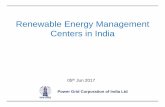 Renewable Energy Management Centers in India Energy Management Centers in India ... Solar Wind SHP Biomass ... •Establishment of Renewable Energy Management centers ...