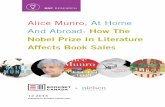 Alice Munro, At Home And Abroad: How The Nobel Prize In ... · PDF fileAlice Munro, At Home And Abroad: How The Nobel Prize In Literature Affects Book Sales December 2013 PREPARED