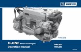 H-LINE Marine Diesel Engines VH4.65 Operation … DIESEL ENGINE SCHIEDAM HOLLAND Meets exhaust emission regulations acc. 2013/53/EU Light Diesel Fuel Only (B7Allowed) 123456 654321