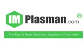 How To Choose Plastic Machinery Suppliers From China - IMPLASMAN