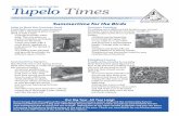 Summertime for the Birds · PDF fileTupelo SOUTHEAST MISSOURI Times News and Events from the Missouri Department of Conservation • June/July/August 2017 Summertime for the Birds
