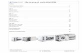 Slip-on geared motor COMPACTA - Framo Morat · PDF fileSubject to technical changes Framo Morat GmbH & Co. KG Tel.: +49 (0) 7657 / 88-0 Franz-Morat-Straße 6 • D-79871 Eisenbach