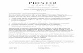 PIONEER NATURAL RESOURCES COMPANY … the Stockholders of Pioneer Natural Resources Company: ... These proposals are described in the accompanying proxy ... 50 50 52 …