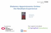 Diabetes Appointments Online: the Newham  · PDF fileCharles Gutteridge Barts Health NHS Trust Rita Sudra Diabetes Nurse, ELFT . Created Date: 10/7/2017 8:12:10 AM