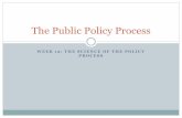 The Public Policy Process - NC State: WWW4 Servertabirkla/documents/2010PA507week1… ·  · 2010-04-27study of the public policy process. Summary ... Sabatier’s Advocacy Coalition
