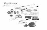 Optimus · PDF fileOPTIMUS Page of 8 Tools ... Skimmer Weir Conversion Converts skimmer from flap weir type skimmer ... 3225-27 Caretaker Pop-Up Head 3- 7-7