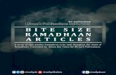 Bitesize Ramadhan A rticles 1432/2011 27: Part One A Summary of Some Benefits from Soorah Fatiha Day 28: Part Two A Summary of Some Benefits from Soorah Fatiha Day 29: The Keys to