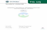 TG 10j - SA Water · PDF fileThe following lists the major changes to the December 2004 edition of TG 10j ... bearing area of the thrust block on undisturbed natural soil. Thrust block