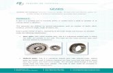 Gears - Gestión de · PDF fileGEARS Gestión de Compras have the means to design, develop and manufacture gears, on ... - DIN 3960, DIN 3961, DIN 3964, DIN 3967, DIN 3977 and DIN